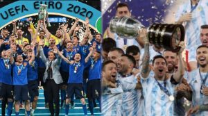 Selecciones de Italia y Argentina campeones