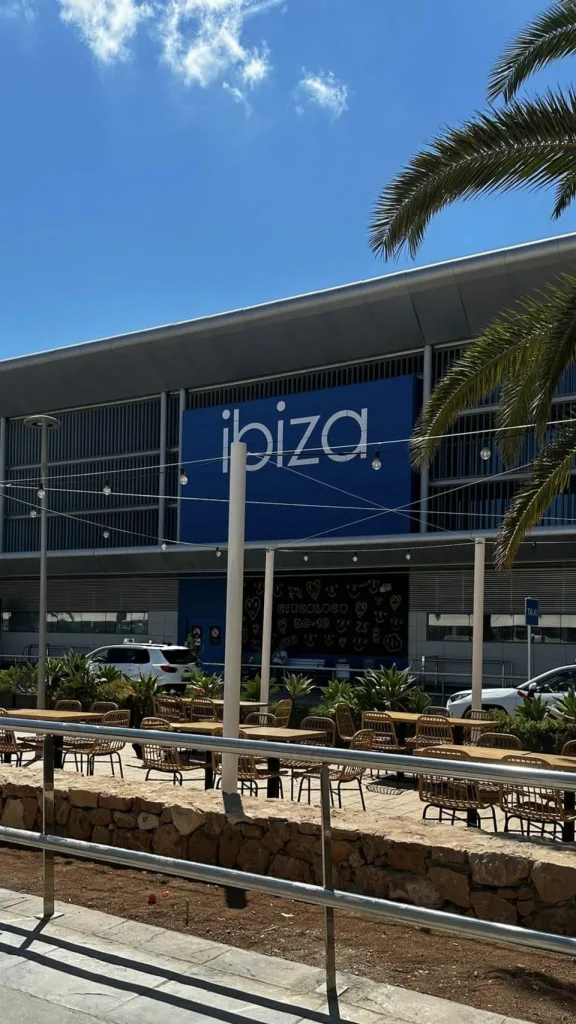 Ibiza Airport outside
